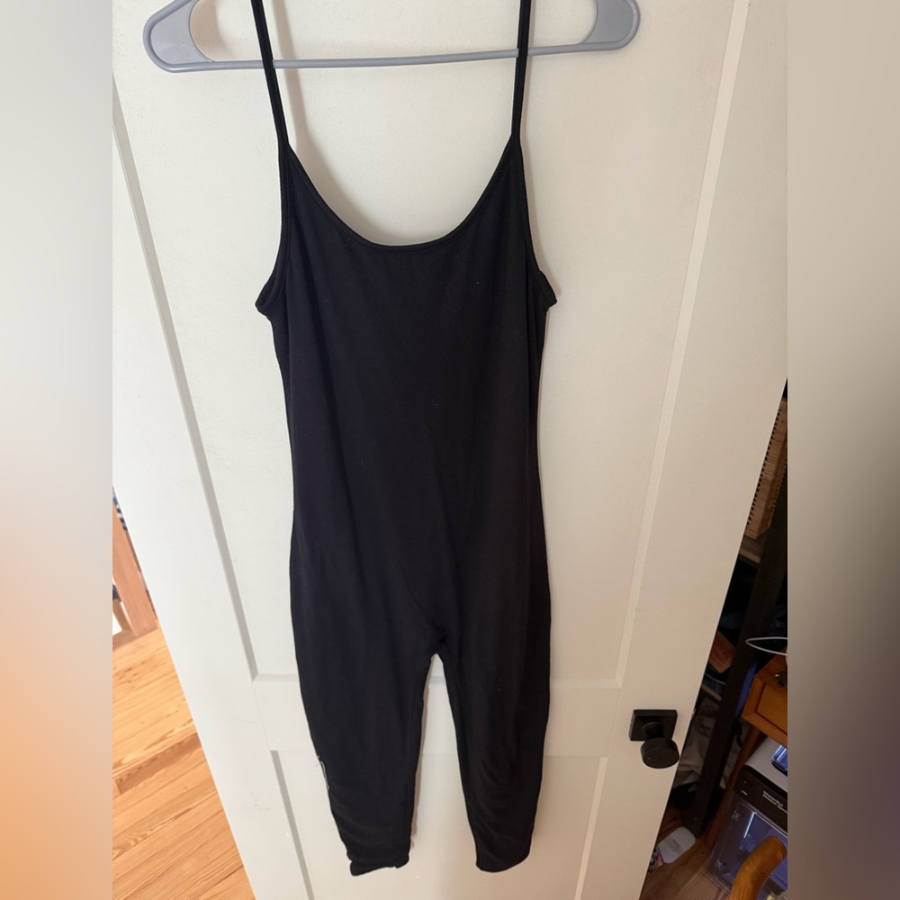 Black Spaghetti Strap Jumpsuit